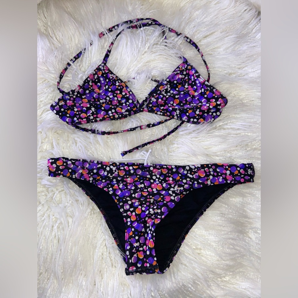 Vibrant Multicolor Bikini Set